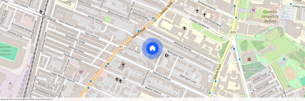 Apt A, 52 Wellington Park, Belfast, BT9 6DP