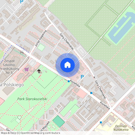 ul. Kozielska, Wojska Polskiego, Gliwice, śląskie