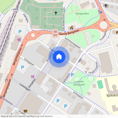 Tingshusgatan 12, Ludvika