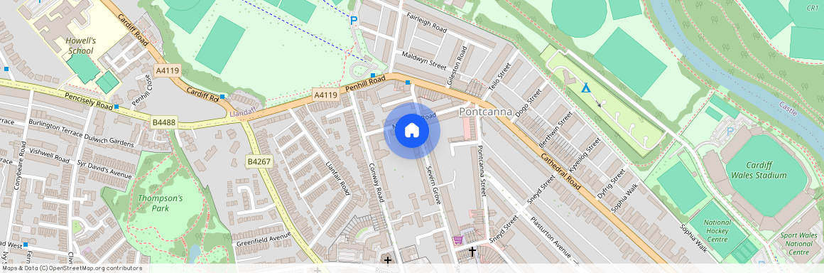 Severn Grove, Pontcanna, CF11
