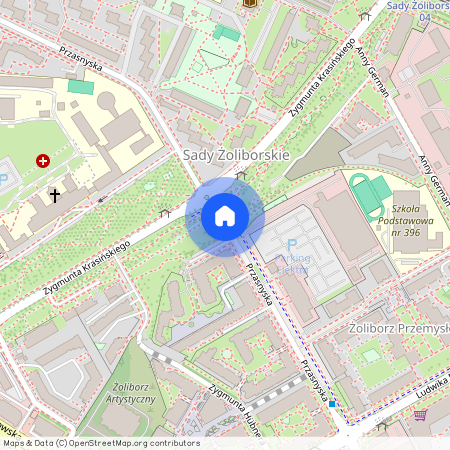 ul. Przasnyska, Sady Żoliborskie, Żoliborz, Warszawa, mazowieckie