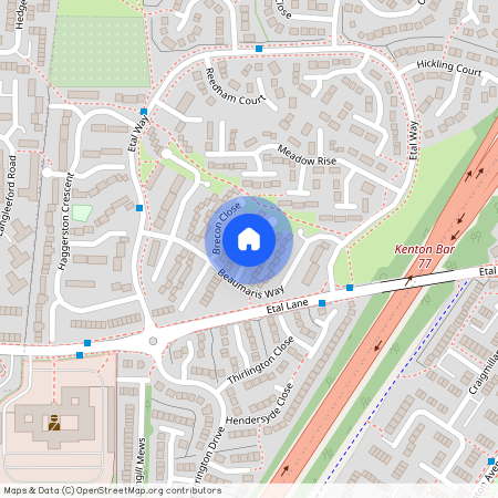 Caernarvon Close, Newcastle Upon Tyne, NE5