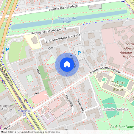 Warszawa, Mokotów, Mokotów, Sadyba, Korczyńska