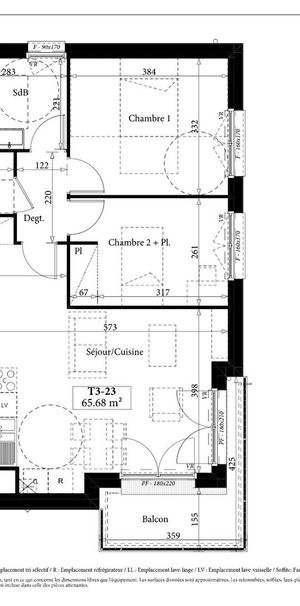 Location Appartement 3 pièces 65m² BOURG ACHARD 27310 - Photo 2