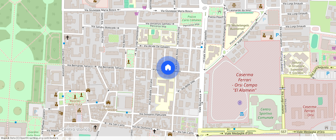 Caserta, Via Caduti sul Lavoro