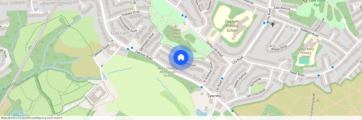 Muirfield Crescent, Oldbury