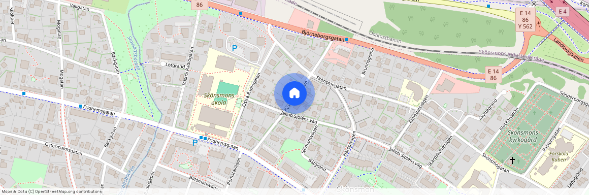 Kvarnzeliusgatan, Sundsvall