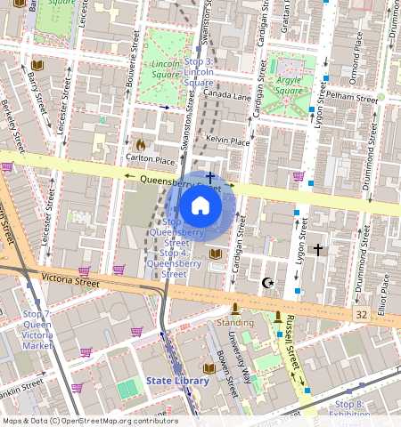 ** Swanston St Carlton VIC 3053, Australia