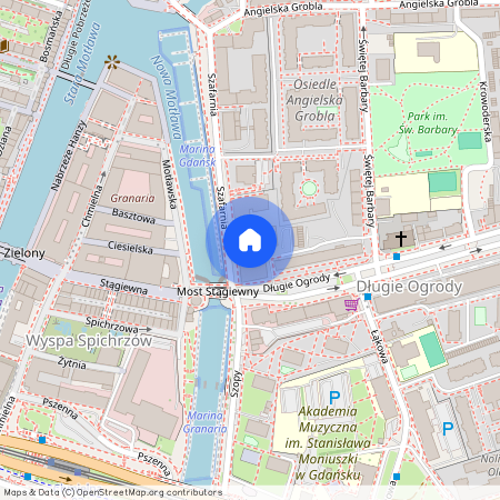 ul. Szafarnia, Śródmieście, Gdańsk, pomorskie