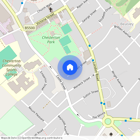 Albert Street; Chesterton; ST5