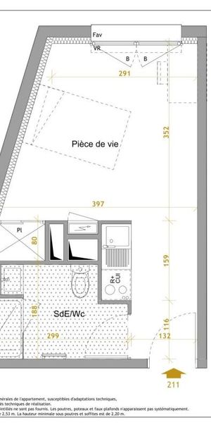 Location Appartement 1 pièce Meublé 22m² NANTES 44300 - Photo 2