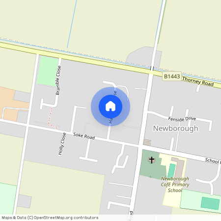 Hawthorn Close, Peterborough, Newborough