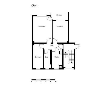 Die gefällt mir: günstig geschnittene 3-Zimmer-Wohnung - Foto 1