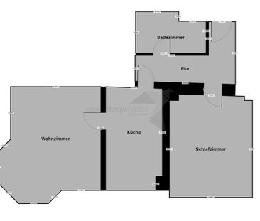 2-Raum-Wohnung mit großer Wohnküche in romantischer Villa - Foto 4