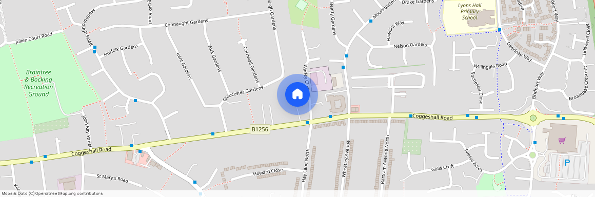 Warley Close, Braintree CM7