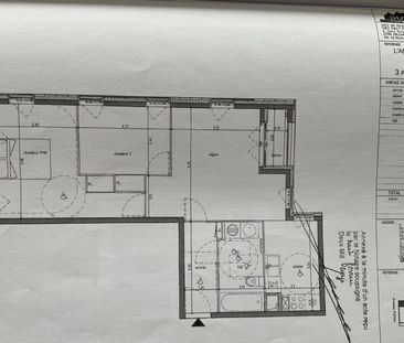 Location Appartement 3 Pièces 55 m² - Photo 3