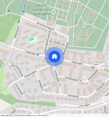 Fågelvägen, Halmstad