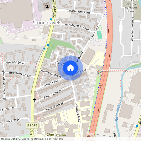 Regent Gardens, Canal Wharf, Chesterfield, S41