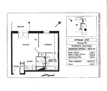 Location Appartement 2 pièces 39m² DOUAI 59500 - Photo 5