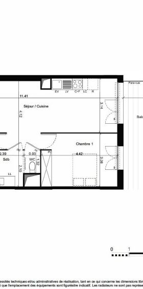 Location Appartement 3 pièces 67m² TOULOUSE 31400 - Photo 2