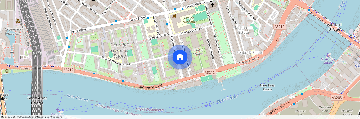 Claverton Street, Pimlico, London, SW1V