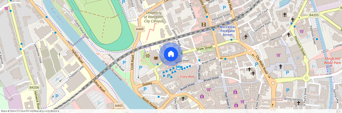 Magdala Court, The Butts, WR1