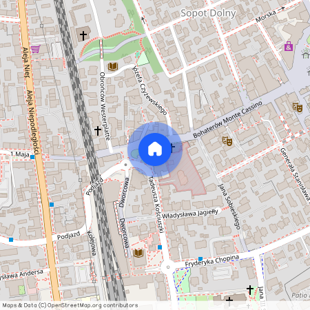 ul. 3 Maja, Centrum, Dolny Sopot, Sopot, pomorskie