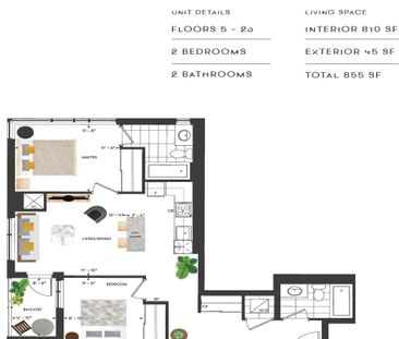 For Lease - 15 Wellington Street Unit# 809, Kitchener, Ontario - Photo 5