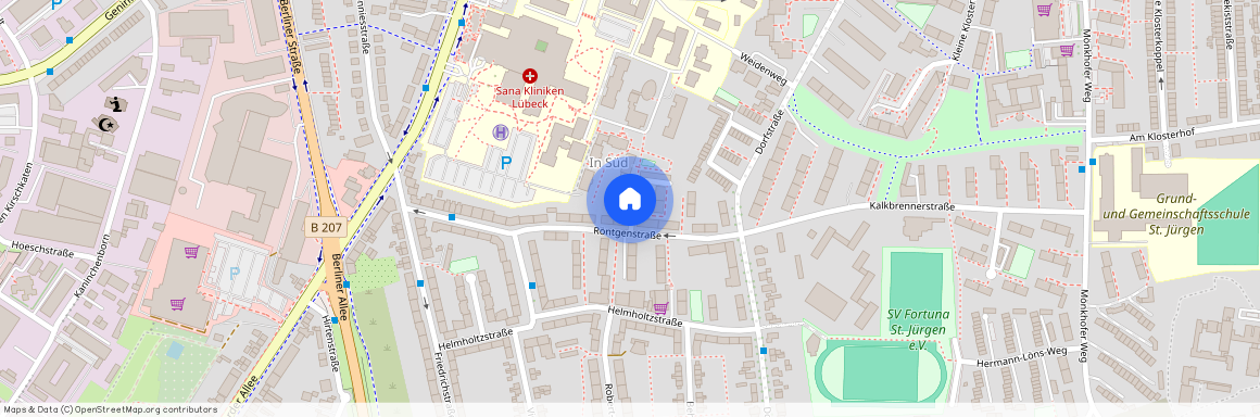 Röntgenstrasse, 23562, Röntgenstrasse    Lübeck