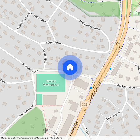 Kräpplavägen, Huddinge