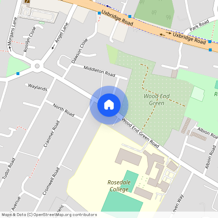 Wood End Green Road, Hayes