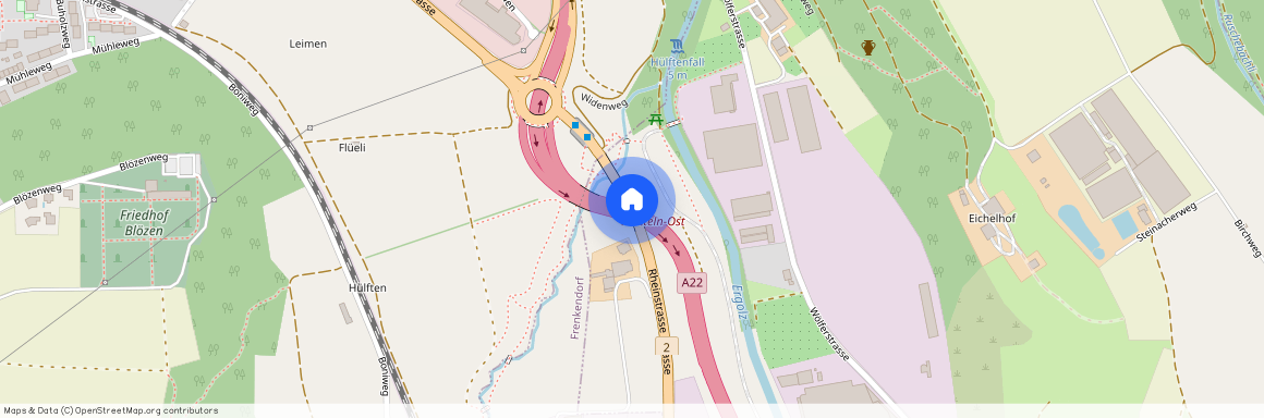 Rheinstrasse, Pratteln
