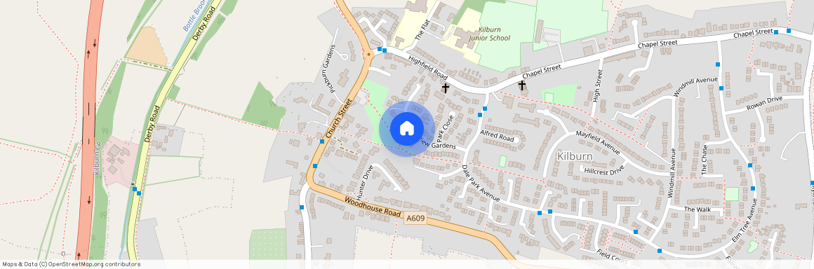 Dale View Gardens, Kilburn DE56