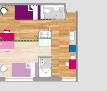 2 bedroom private hall to rent - Photo 6