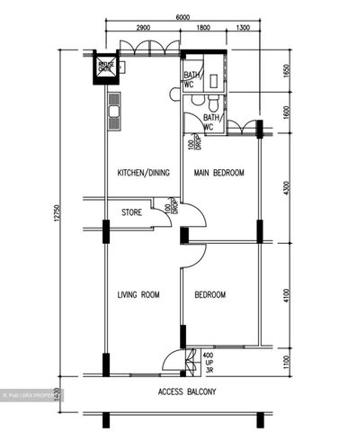 Blk 110 Fengshan Estate (Bedok), HDB 3 Rooms - For Rent - Photo 5