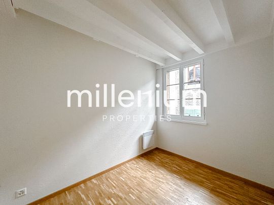 Duplex en attique rénové dans le vieux Carouge - Photo 1