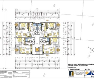 Seniorengerechte 3,5 Raum Neubauwohnung im 1. OG Herten-Mitte mit A... - Photo 2