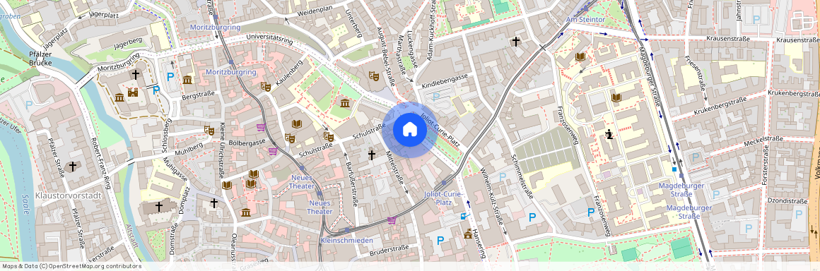 Joliot-Curie-Platz, 06108, Joliot-Curie-Platz    Halle