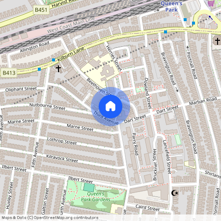 Beethoven Street, Queen's Park, London, W10
