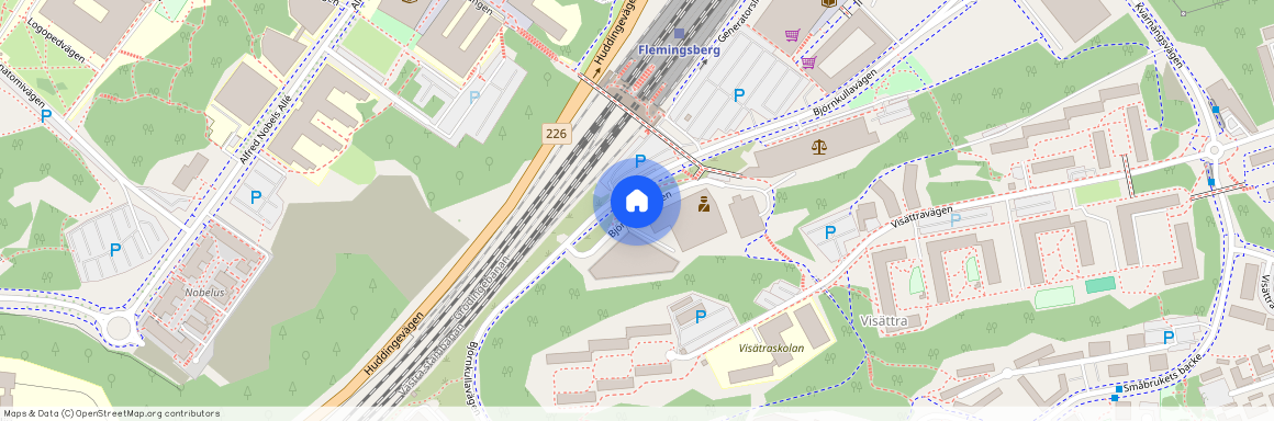 Björnkullavägen, Huddinge