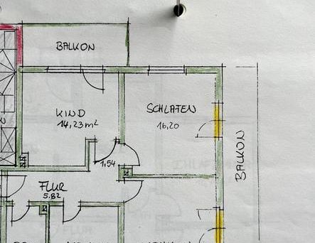 3 Zimmer Küche Bad & Balkon - Photo 1