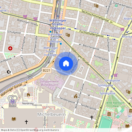 1090 Wien, Alsergrund, Schlagergasse - Top 4b