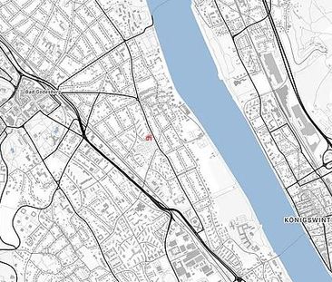 Schönes möbliertes Appartement mit Balkon und Einbauküche in Rüngsd... - Photo 1