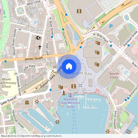 Ocean Buildings, Cardiff Bay ( 1 Bed )