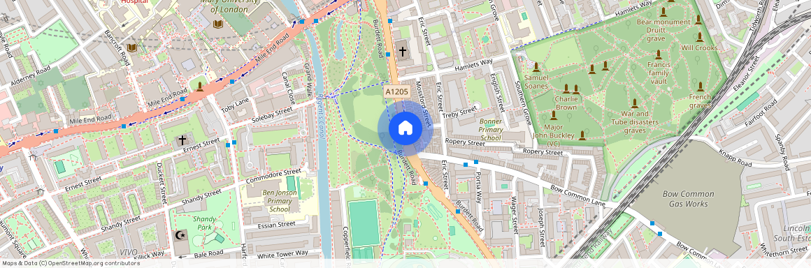 Burdett Road, Mile End E3