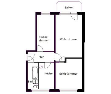 Über den Dächern Plauens - helle Familienwohnung mit modernem Tages... - Photo 3