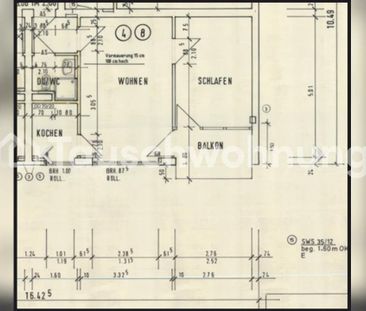 TAUSCHWOHNUNG 2 Zimmer Wohnung gegen 3 Zimmer Wohnung - Foto 1