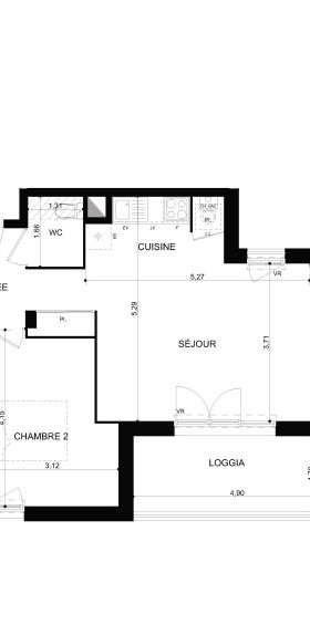 Location Appartement 3 pièces 62m² TOULOUSE 31200 - Photo 2