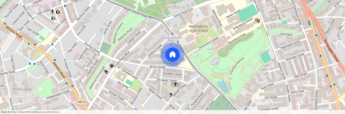 £160 pppw 5 bed Arthur St, Arboretum, ..., Nottingham