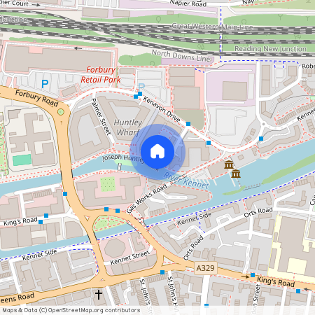 Joseph Huntley Walk, Reading, RG1